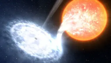 Suzaku Catches Retreat of a Black Hole’s Disk