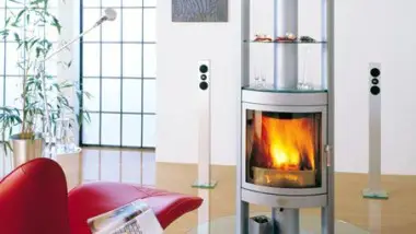 Max-Blank Rotating Fireplace