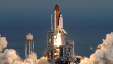 STS-122 Atlantis Mission Takes Off
