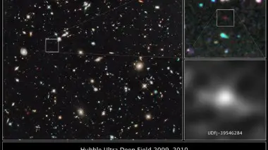 Hubble Finds Distant Galaxy
