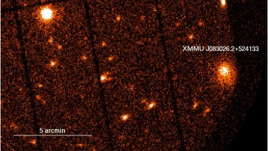 Scientists Detect Luminous X-ray Galaxy Cluster