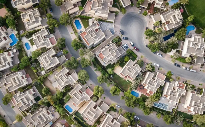street-real-estate-view-from-drone