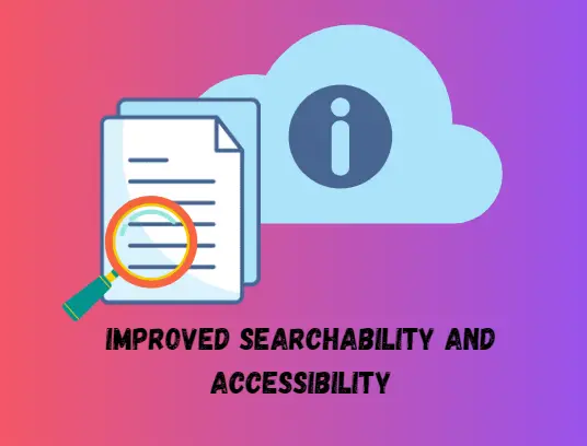 Improved Searchability and Accessibility