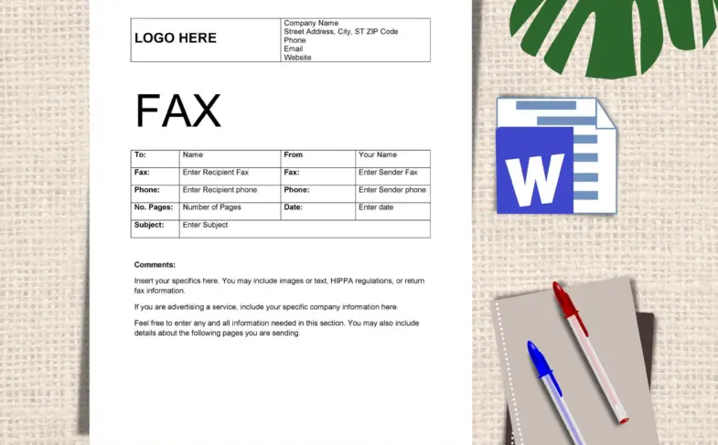 Fax-Cover-Sheets