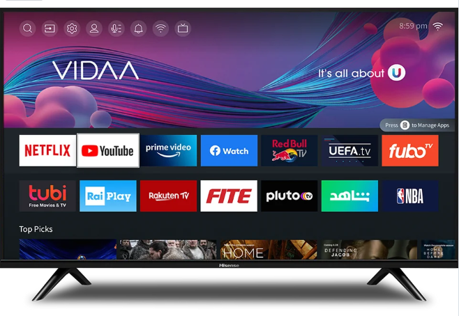 Download Apps on Hisense Smart TV - VIDAA Platform