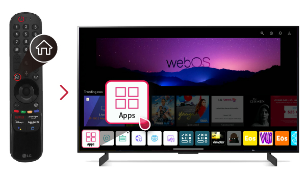 Remote control for LG en App Store