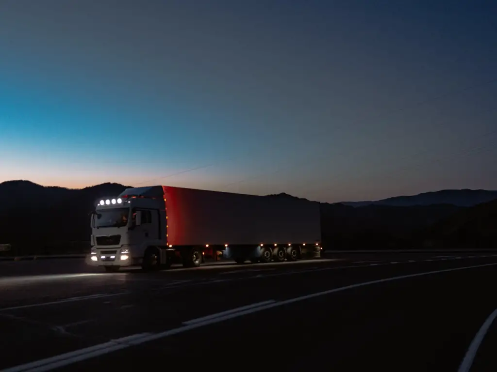 Semi-truck with Trailer