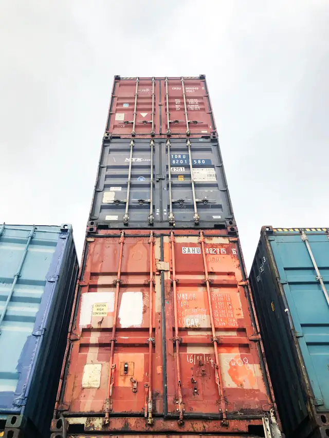 Two Shipping Containers