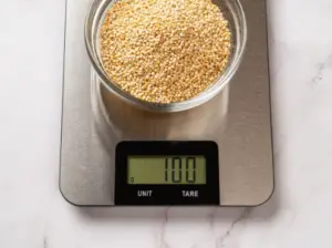 Weigh 100 gram