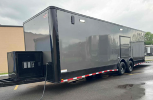 Two-Car Enclosed Trailer
