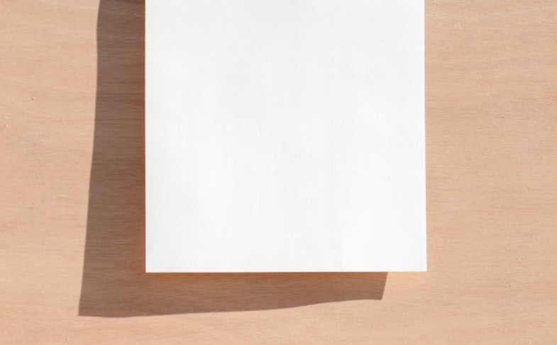 A Standard Letter-Size Paper