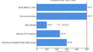 How Long Is 500 Feet? 12 Common Things That Are 500 Feet Long