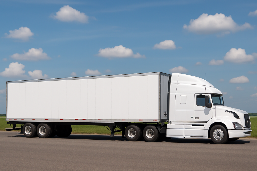 A Semi-Trailer Truck
