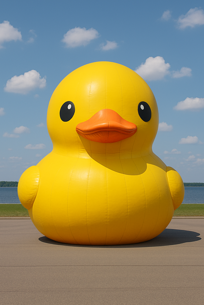An Inflatable Duck (