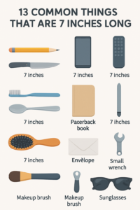 13 Common Things That are 7 Inches Long