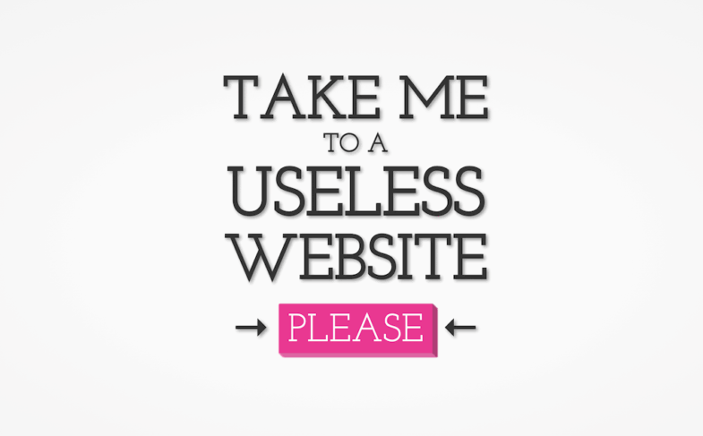 The Useless Web