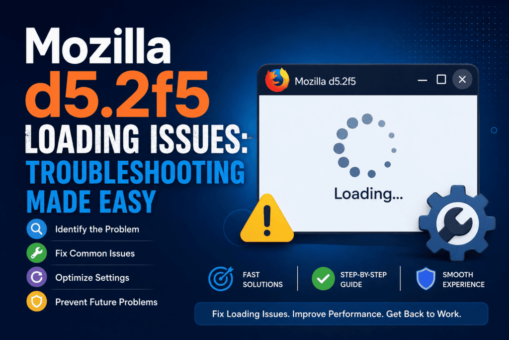 Mozillod5.2f5 Loading Issues