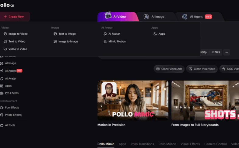 Key Features of Pollo AI