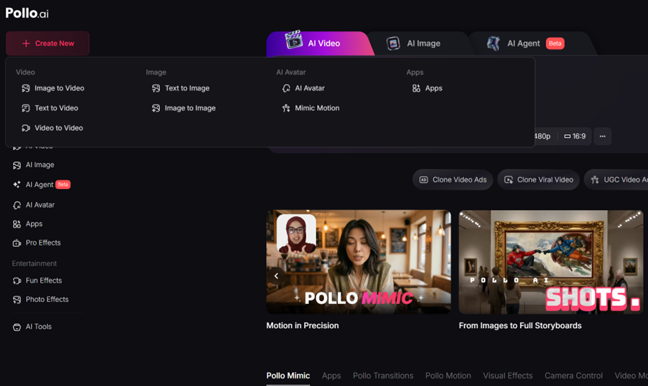 Key Features of Pollo AI