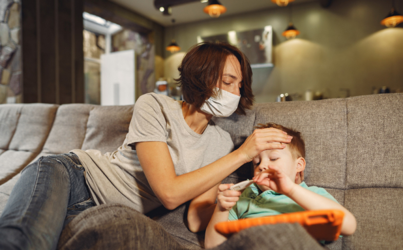 Kids Get Sick at Home