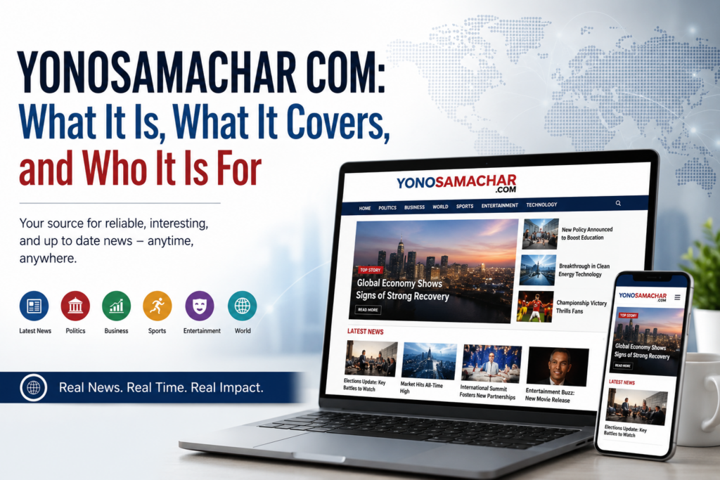 Yonosamachar com What It Is, What It Covers, and Who It Is For
