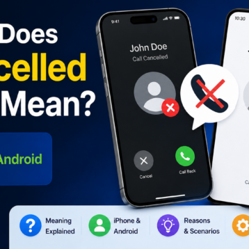 What Does Cancelled Call Mean? Complete iPhone & Android Guide