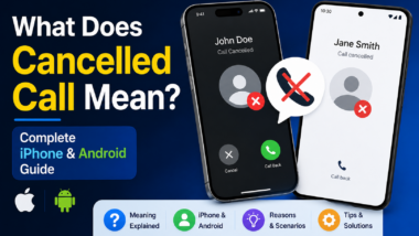 What Does Cancelled Call Mean? Complete iPhone & Android Guide