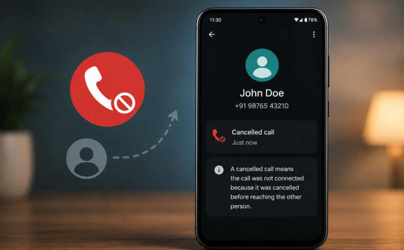 What Does Cancelled Call Mean on Android