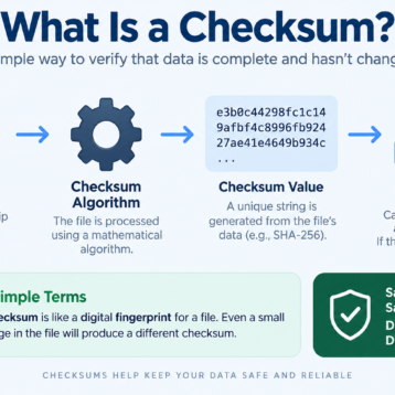 What Is a Checksum? Meaning, Errors, Examples & Why You Should Use Them