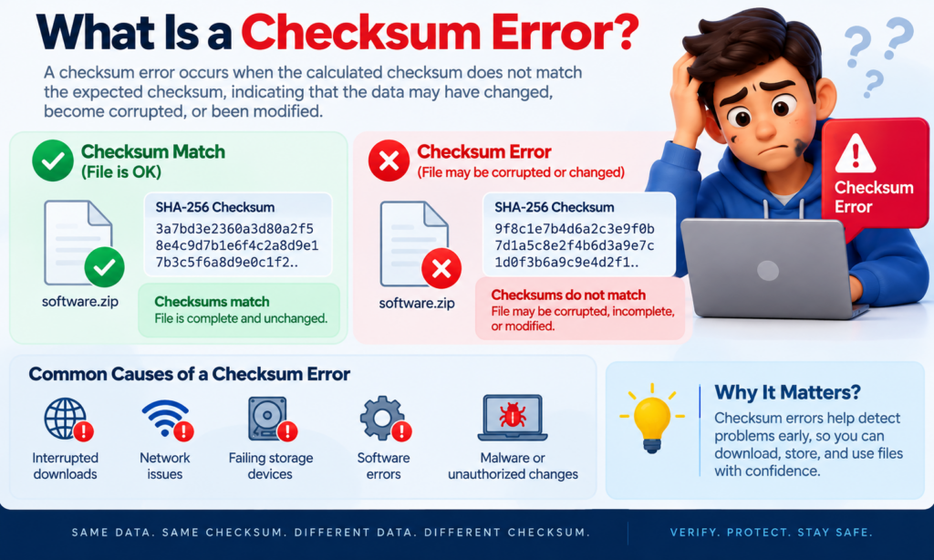 Checksum Error?