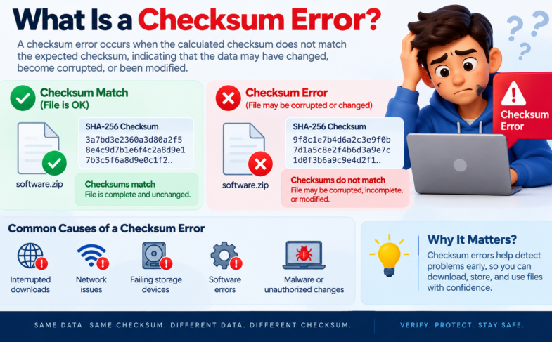 Checksum error