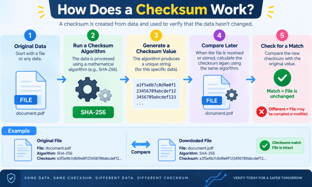 How Does a Checksum Work